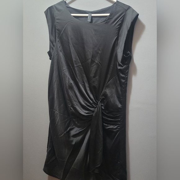 Vero Moda Black Cap Sleeve Dress Size M - Picture 3 of 8